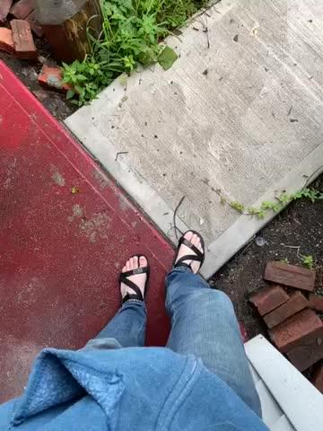 Z-Trek Lightweight Sport Sandal - Men - Coal Black / Black, 9 - Customer Photo From Jeff Sommer-Zervos